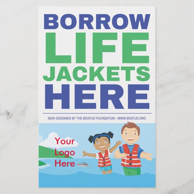 Life Jacka Loaner Program Flyer (Framsida)
