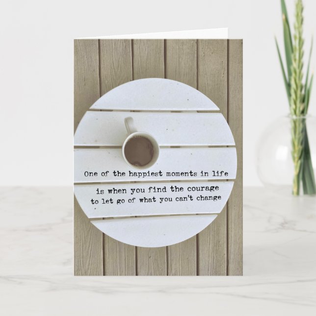LIFE LESSONS Greeting Card Tack Kort (Framsida)