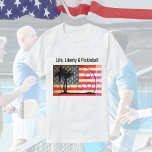 Life Liberty & Pickleball Funny T Shirt<br><div class="desc">Livet Liberty & Pickleball Funny T-Shirt - beställ dig idag!</div>