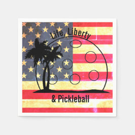 Life Liberty & Pickleball USA Pappersservett