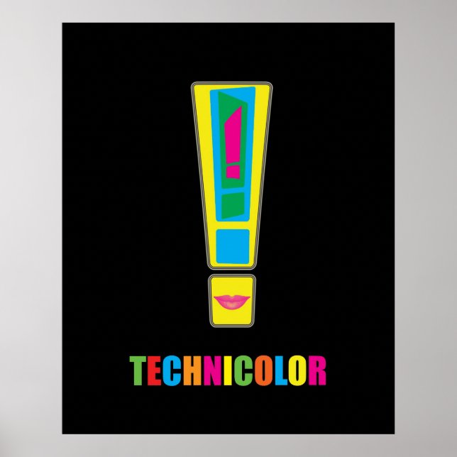 Life Live Technicolor Poster (Framsidan)