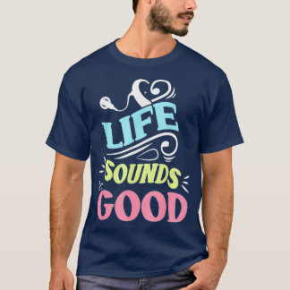 Life Ljud Bra för medvetenhet om Cochlear Implant T Shirt