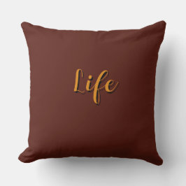 Life Logo Dk Brun      Kudde