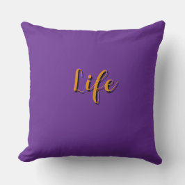 Life Logotyp Lila Kudde
