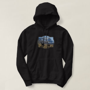 Life Made for a Coola Äventyr - Llama-citat Hoodie