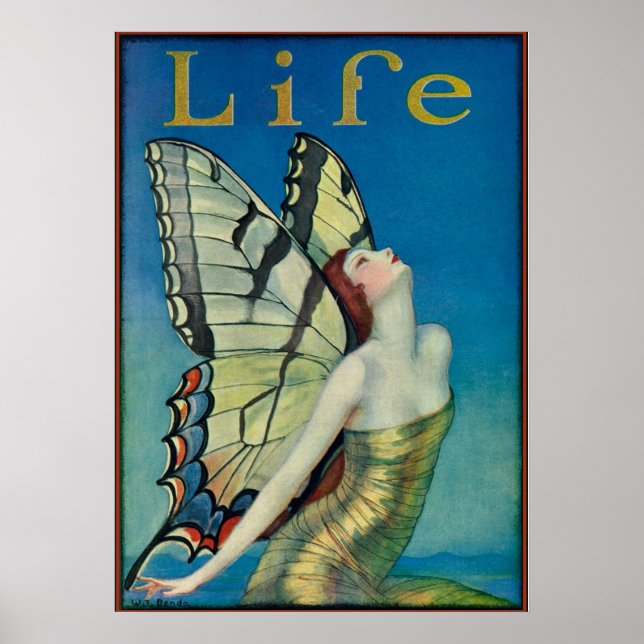 LIFE MAGAZINE POSTER (Framsidan)