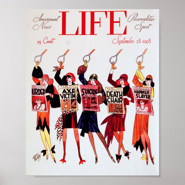 LIFE MAGAZINE POSTER (Framsidan)