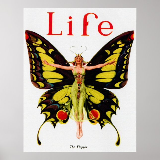 Life Magazine - The Flapper Poster (Framsidan)
