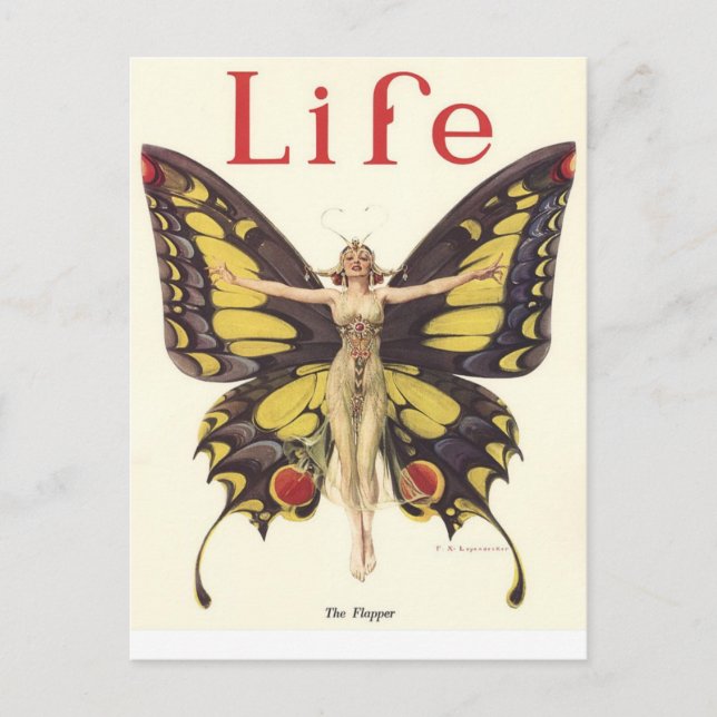 Life Magazine Vykort (Framsida)