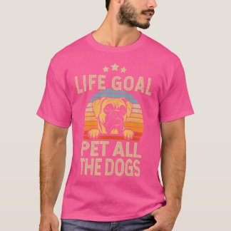 Life-mål Pet all Hundar Boxer Boxer-gåva T Shirt