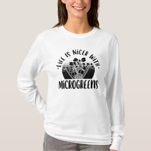- Life med mikrogreoner T Shirt