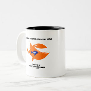 Life Mergers & Acquisitions World Turducken Fish Två-Tonad Mugg