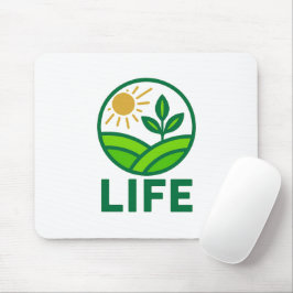 LIFE Mousepad - Miljövänlig naturdesign för arbete Musmatta