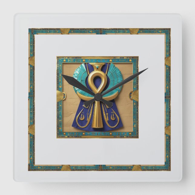 Life NYCKEL Fyrkantig Klocka (Framsida)