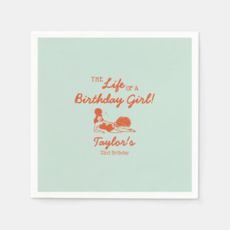Life of a Birthday Girl Party Pappersservett