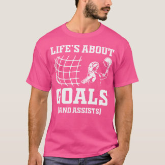 Life Om mål Vatten Polo Coola Waterpolo Sports T Shirt