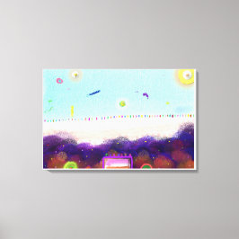 Life on Another Planet Canvastryck