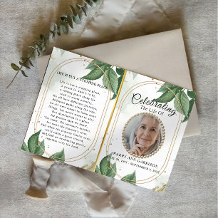 Life-programmet Luxury Foliage Guld Firande