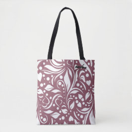 Life Quote Grape Tote av Poet Adiela Akoo Tygkasse