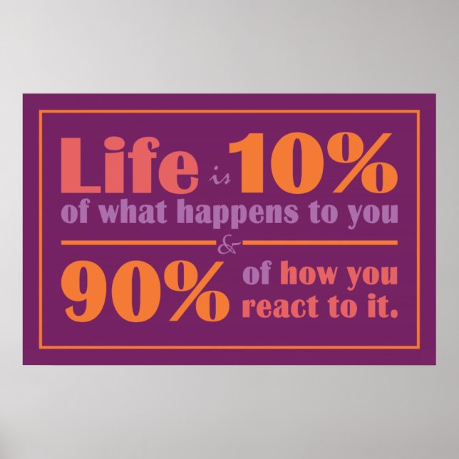 LIFE QUOTE poster (Framsidan)