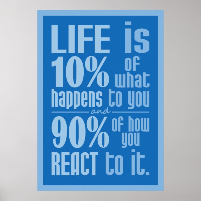 LIFE QUOTE poster (Framsidan)