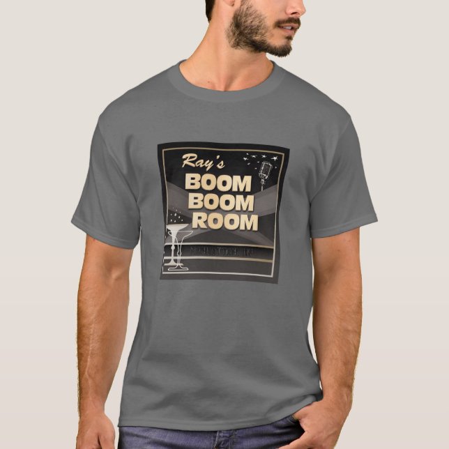 Life Ray s Boom Boom Room Funny Movie Retro T Shirt (Framsida)