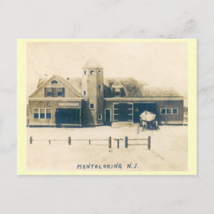 Life-Save Station, Mantoloking, NJ Vintage Vykort