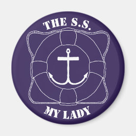 Life Saver & Anchor Magnet (Lite Print)