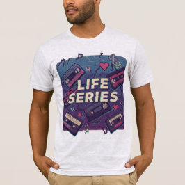 Life Series: Retro Cassette Vibes - 80s/90s  T Shirt