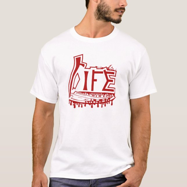 Life Shirt T Shirt (Framsida)