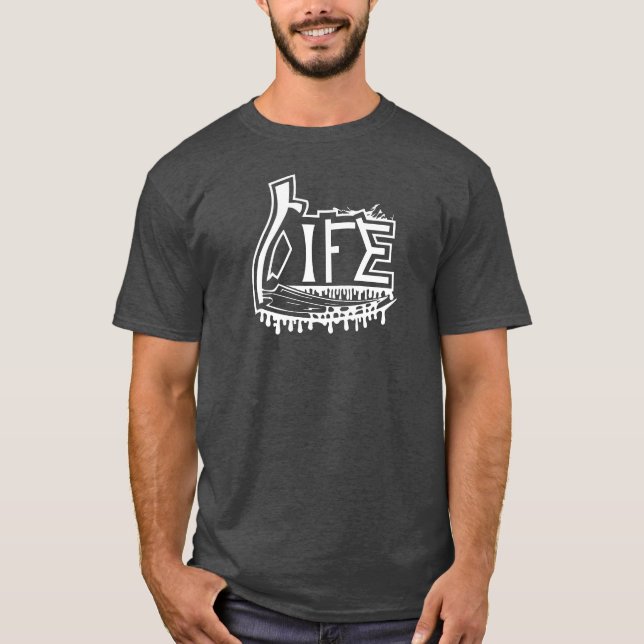 Life Shirt T Shirt (Framsida)