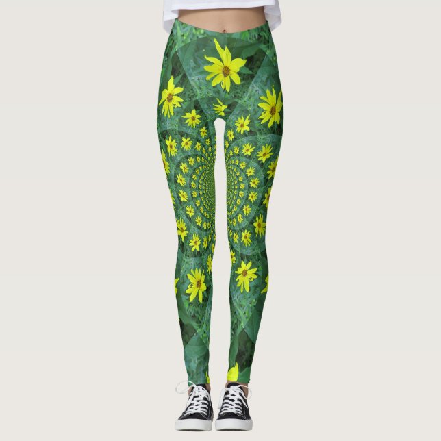 Life Spins Leggings (Framsida)