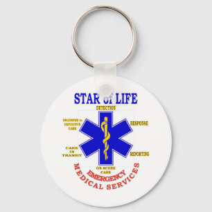 LIFE STAR NYCKELRING