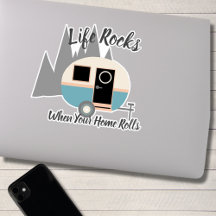 Life Sten Caravan Camper Sticker