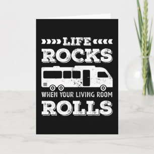 Life Sten - Funny RV Motorhome Gift Kort