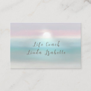 Life tränare, Reiki, rådgivare, Affärskort Visitkort