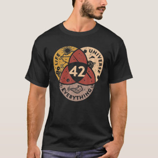 Life Universe Allt 42-svar på Life T Shirt