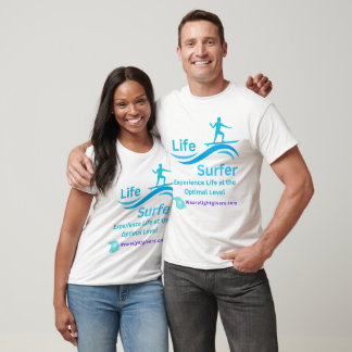 Life Wave Surfer Wearelightgivers.com T Shirt