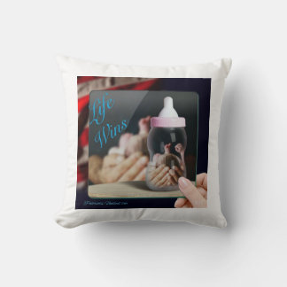 Life wins Pillow Kudde