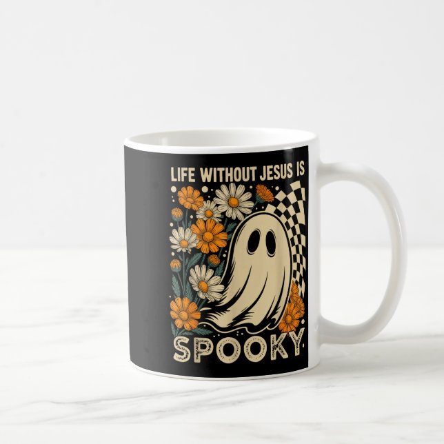 Life Without Jesus Is Soky Floral Christian Hallow Kaffemugg (Höger)