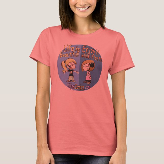 LifeÄrVackertTee T-shirt (Framsida)