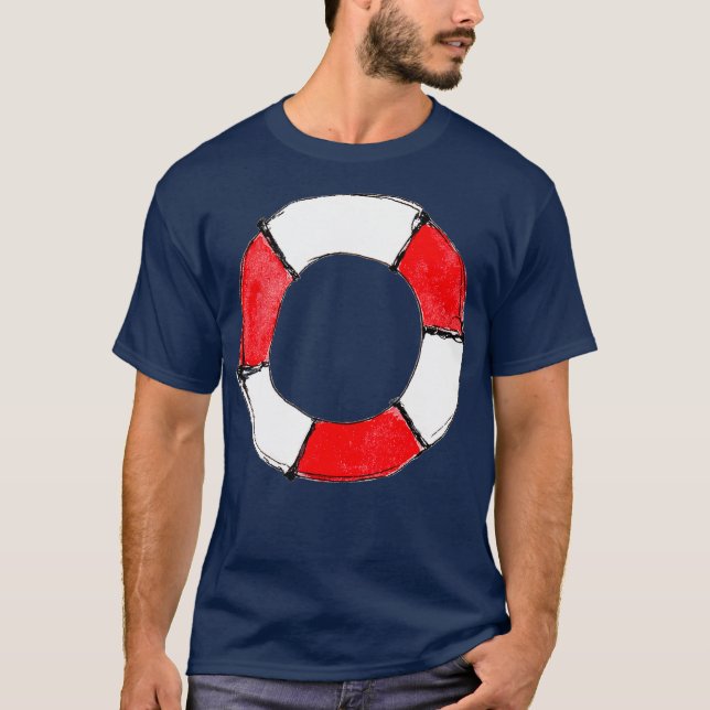 Lifebuoy - life saver t shirt (Framsida)