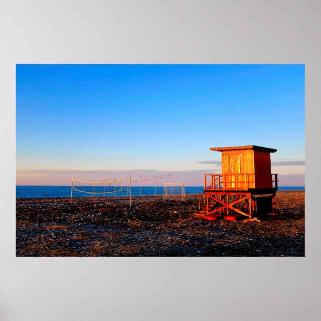 Lifeguard Cabin Poster (Framsidan)