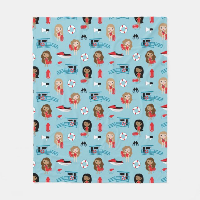 Lifeguard Fleece Blanket (Framsidan)