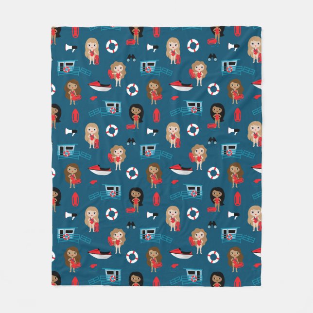 Lifeguard Fleece Blanket (Framsidan)