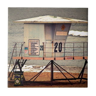Lifeguard House Huntington Beach Kakelplatta