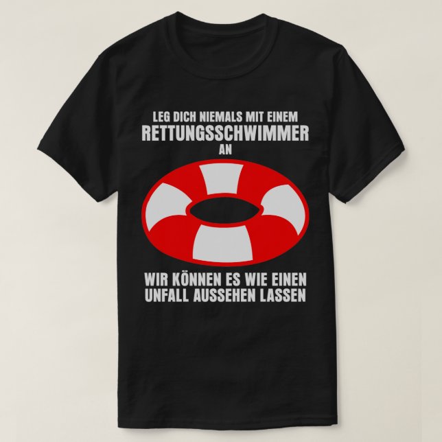 Lifeguard Joke Livbuoy Classic TShirt T Shirt (Design framsida)