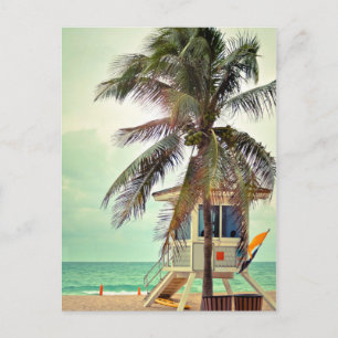 Lifeguard Station Florida Vykort