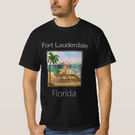 Lifeguard Torn, Fort Lauderdale, Florida T Shirt
