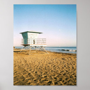 Lifeguard Torn i Santa Cruz Poster